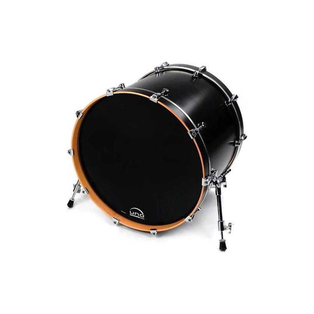 Parche Evans 22" EQ4 Negro Capa Simple EUP-22ERBQ4