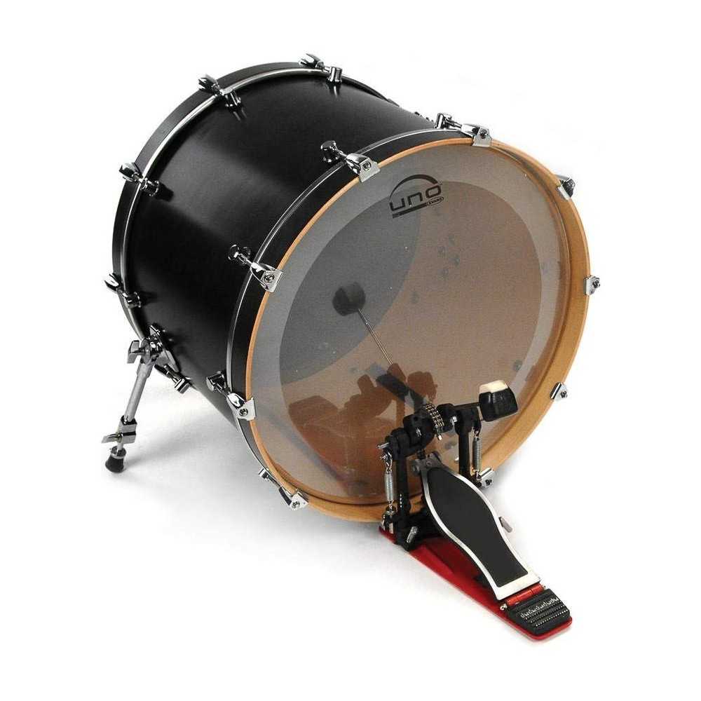 Parche Evans 18" EQ4 Negro Capa Simple EUP-18ERBQ4