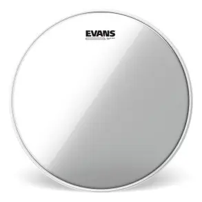 Parche Redoblante 14 Evans Hd Dry Arenado Doble Capa + Hazy300 + Bordona