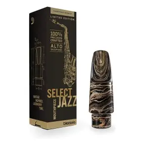 Boquilla Saxo Alto Daddario Select Jazz Vintage Marble Ebony MJS-D7M-MB