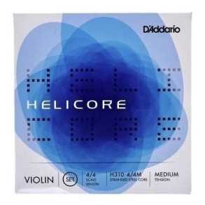 Encordado Violin Daddario 4/4 Helicore Set Tension Media