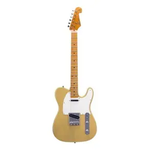 Guitarra Electrica Sx Telecaster 50 Series Vintage Con Funda