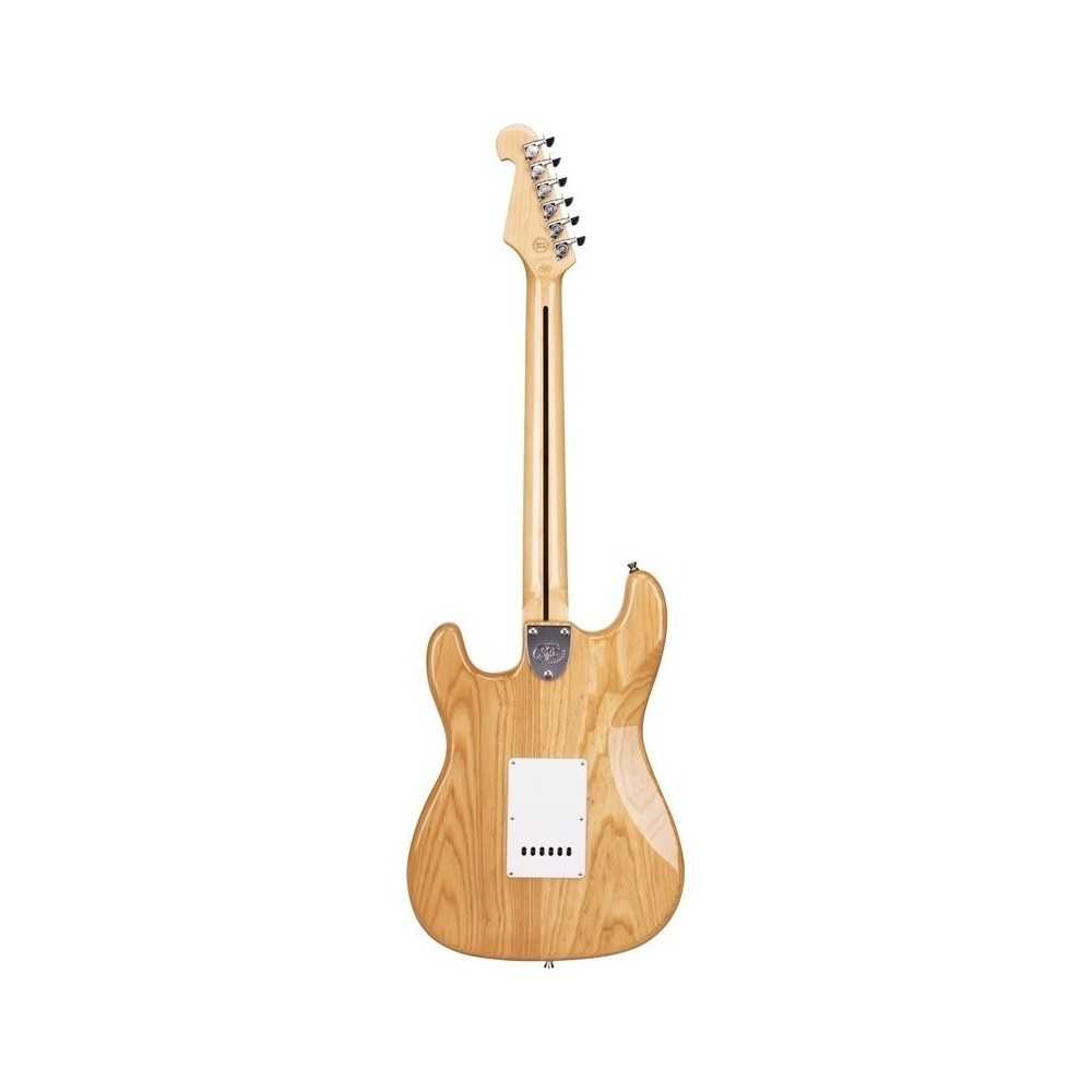 Guitarra Electrica Sx Ash Series Stratocaster Con Funda