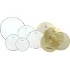 Set Platillos Zildjian Low Volume lv80 + Parches Remo Silenstroke