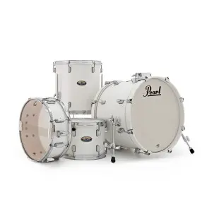 Bateria Pearl Decade Maple 229 White Satin Pearl 4 Cuerpos