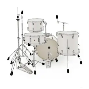 Bateria Pearl Decade Maple 229 White Satin Pearl 4 Cuerpos