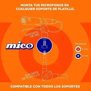 Adaptador Para Microfono Ring no more Mico 8mm