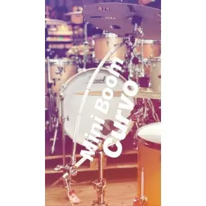 Soporte Curvo Pearl Mini Boom Soporte De Platillo