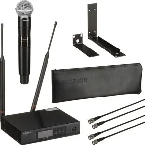 Sistema Inalambrico Shure QLXD con Microfono SM58