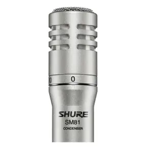 Shure SM81-LC Microfono Condenser ideal Over head