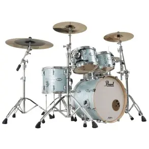 Bateria Pearl Master Maple Complete 4 cuerpos Ice Blue Oyster MCT924XEDP/C 414