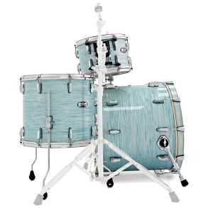 Bateria Pearl Master Maple Complete 3 Cuerpos Ice Blue Oyster