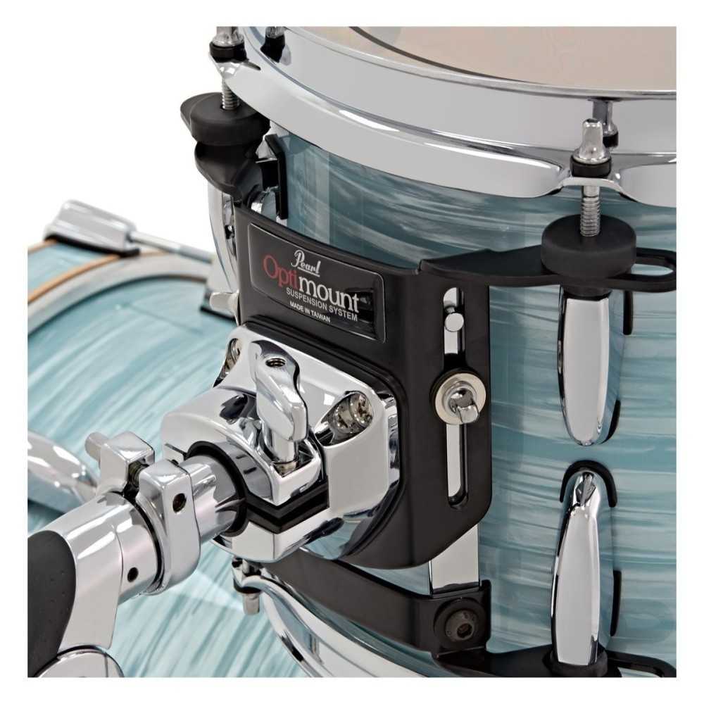 Bateria Pearl Master Maple Complete 5 cuerpos Ice Blue Oyster