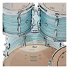 Bateria Pearl Master Maple Complete 5 cuerpos Ice Blue Oyster