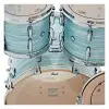 Bateria Pearl Master Maple Complete 5 cuerpos Ice Blue Oyster