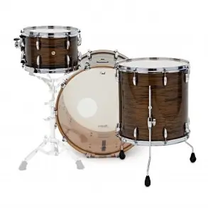 Bateria Pearl Master Maple Complete 3 Cuerpos Bronze Oyster