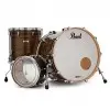 Bateria Pearl Master Maple Complete 3 Cuerpos Bronze Oyster