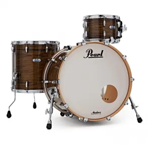 Bateria Pearl Master Maple Complete 3 Cuerpos Bronze Oyster