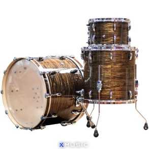 Bateria Pearl Master Maple Complete 3 Cuerpos Bronze Oyster