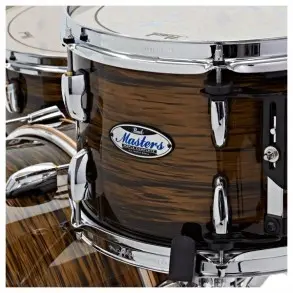 Bateria Pearl Master Maple Complete 4 Cuerpos Bronze Oyster