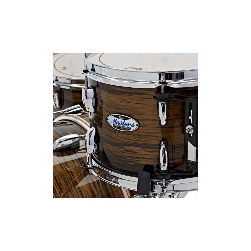 Bateria Pearl Master Maple Complete 4 Cuerpos Bronze Oyster