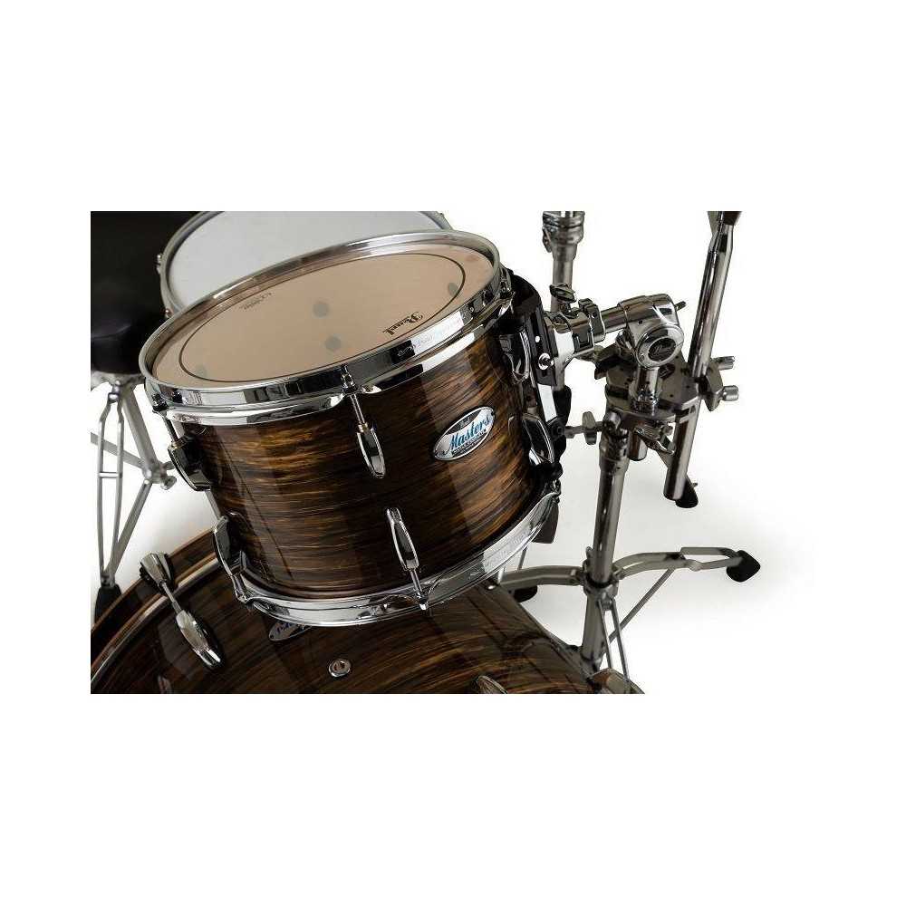 Bateria Pearl Master Maple Complete 4 Cuerpos Bronze Oyster