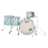 Bateria Pearl Master Maple Complete 4 Cuerpos Ice Blue Oyster MCT943XP/C 414+TF14
