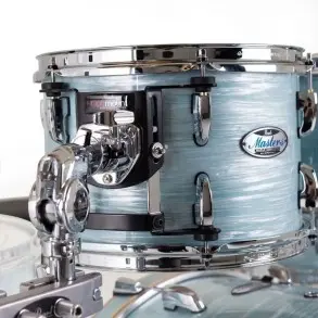 Bateria Pearl Master Maple Complete 4 Cuerpos Ice Blue Oyster MCT943XP/C 414+TF14