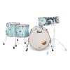 Bateria Pearl Master Maple Complete 5 cuerpos Ice Blue Oyster