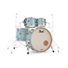 Bateria Pearl Master Maple Complete 4 cuerpos Ice Blue Oyster MCT924XEDP/C 414