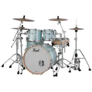 Bateria Pearl Master Maple Complete 4 cuerpos Ice Blue Oyster MCT924XEDP/C 414