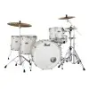 Bateria Pearl Decade Maple 4 Cuerpos White Satin pearl