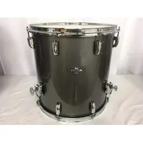 Tom De Piso Pearl Vision Birch De 14x14 Color Graphite | Cuerpo Suelto | Tom Flotante - Chancha