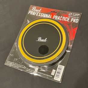 Pad de Práctica Pearl Simple 8" Professional Amarillo y Negro