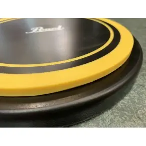 Pad de Práctica Pearl Simple 8" Professional Amarillo y Negro