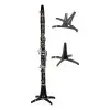Pie Para Clarinete Sib Soporte Bg A40 Desarmable Compacto