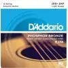 Encordado Daddario Ej38 Bronce F 010 047 Acustica 12 Cuerdas