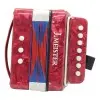 Acordeon Para Niños J. Meister 2 Bajos 7 Botones MC103WRD