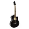 Guitarra Acustica Tipo Apx Leonard Con Corte Cuerdas Acero LA267BK