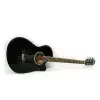 Guitarra Acustica Tipo Apx Leonard Con Corte Cuerdas Acero LA267BK