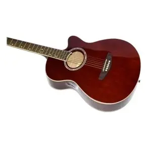 Guitarra Acustica Tipo Apx Leonard Con Corte Cuerdas Acero LA267WA