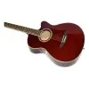 Guitarra Acustica Tipo Apx Leonard Con Corte Cuerdas Acero LA267WA