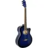 Guitarra Acustica Tipo Apx Leonard Con Corte Cuerdas Acero LA267BL