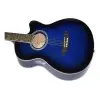 Guitarra Acustica Tipo Apx Leonard Con Corte Cuerdas Acero LA267BL