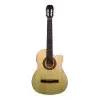 Guitarra Clasica Electrocriolla Pre Mic Equalizador Afinador