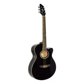 Guitarra Electroacustica Leonard Corte Equalizador Afinador LA262BKEQ