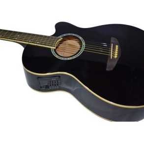 Guitarra Electroacustica Leonard Corte Equalizador Afinador LA262BKEQ