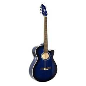 Guitarra Electroacustica Leonard Corte Equalizador Afinador LA262BLEQ