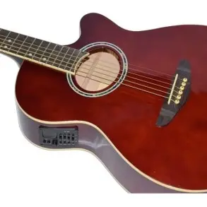 Guitarra Electroacustica Leonard Corte Equalizador Afinador LA262WAEQ