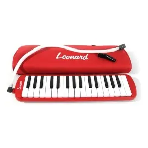 Melodica 32 Teclas Leoanrd Con Funda Boquillas Desmontables M32ARD